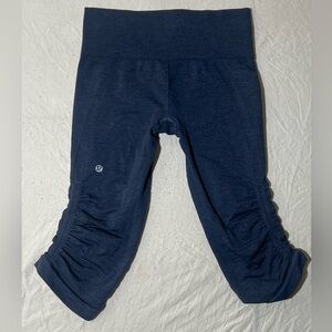 Lululemon In TheFlow Ruched Crop II Pants size 6